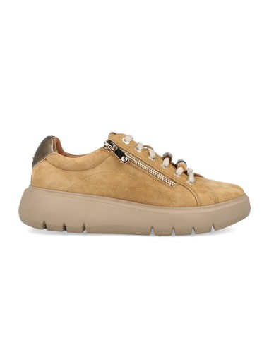 Impronte Venier Zip Suede baskets femme en daim